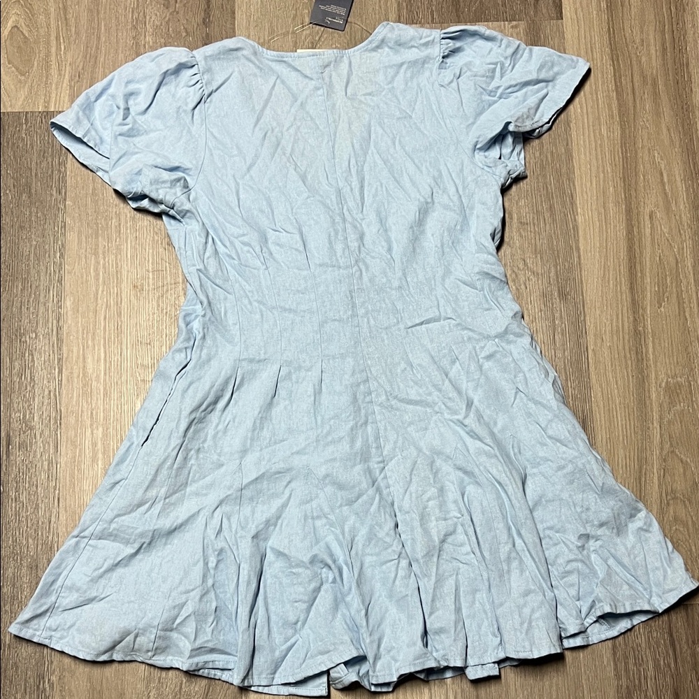 Universal Thread Light Blue Button-Down Pocket Dr… - image 8